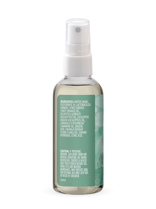 Aura Cacia Room and Body Mist, Clearing Eucalyptus, 4 Fluid Ounce