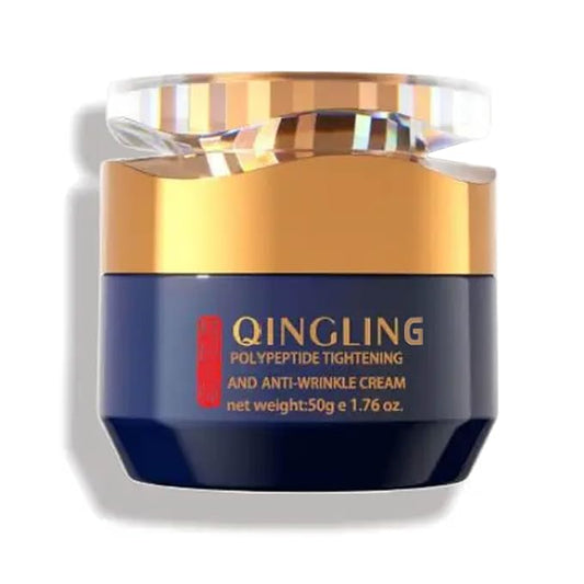 Qingling Face Cream, Qingling Wrinkle Removal Cream, Quinglin Polypeptide Tightening and Anti-Wrinkle Moisturizer, Face & Neck & Eye Lotion 3-In-1 (1)