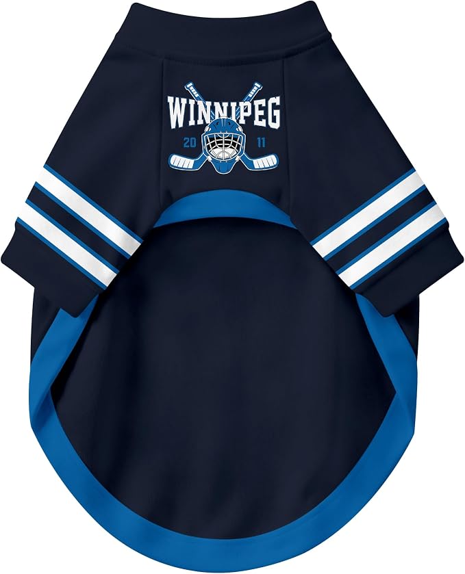 Winnipeg Dog Clothes Personalized Pet T Shirt for Dogs Gift | Custom Name Number Jersey Style Pet Shirt for Dog