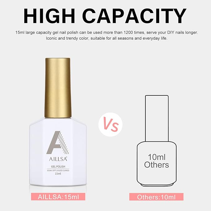 AILLSA Nude Gel Polish Natural Pink Jelly Gel Nail Polish Marshmallow Baby Pink Light Color Translucent Gel Polish Soak Off U V Gel Nail for French Manicure & Home Salon 0.51 Oz GB68