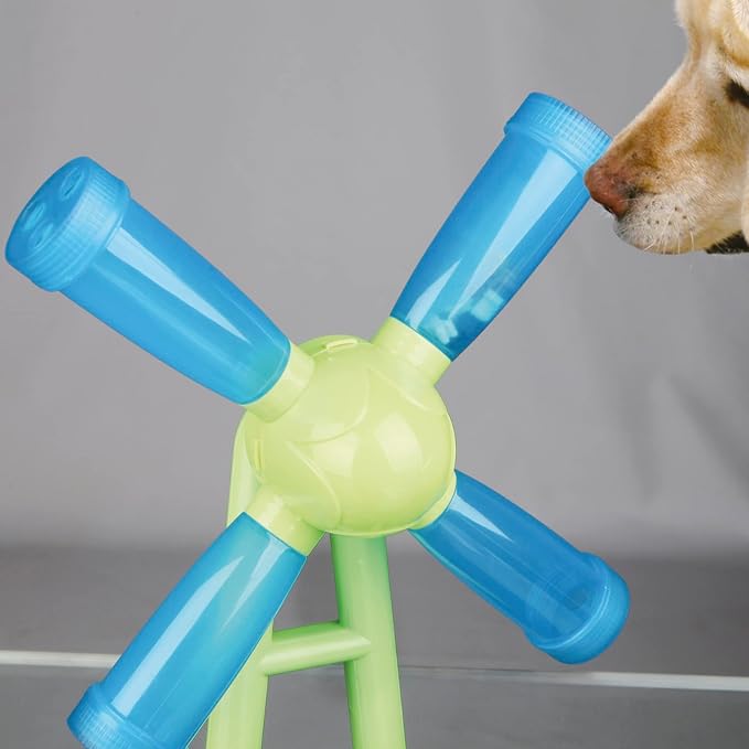 TRIXIE Windmill Strategy Game, Beginner Dog Puzzle Toy, Level 1 Activity, Treat Puzzle, Interactive Play, Dog Enrichment