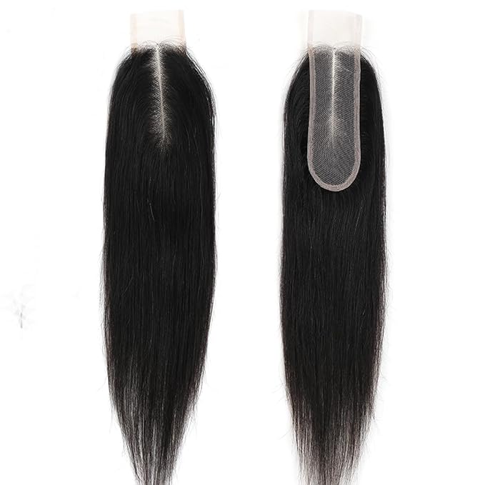 2x6 HD Lace Closure Skinlike 2x6 Human Hair Closure Straight 2x6 Brazilian Virgin Human Hair Kim K Middle Part Closure 2x6 Straight HD Closure 16inch Pre-plucked with Natural Hairline