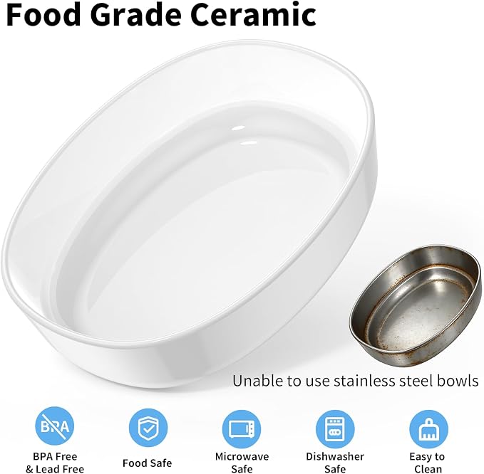 HoneyGuaridan RFID Automatic Cat Feeder,Collar Tag for Personalized Meal | 4.6L 5G WiFi Cat Food Dispenser with Cats Recognition,Diet Tracking and Anti-theft for Multi Pet Home and Different Diet