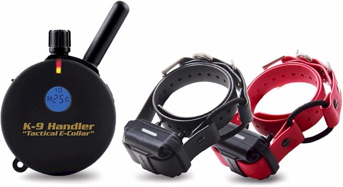 E-Collar Educator K9 Tactical Handler 1 Mile Remote Trainer, 2 Dog, 33"