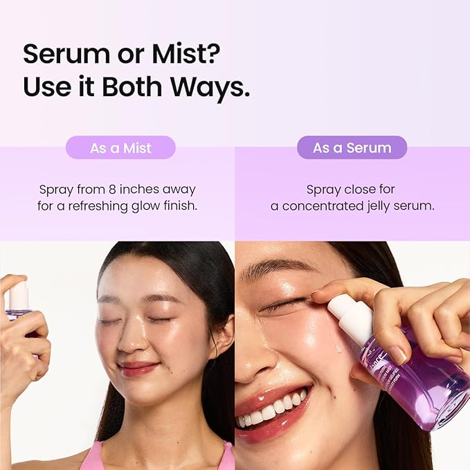 BIODANCE Caviar PDRN Jelly Serum Mist, Hydrating Face Mist, Revitalizing & Radiance Face Spray with Caviar & PDRN, Sprayable Hydrogel, Travel Essentials for Women, Korean Skin Care | 1.69 fl.oz