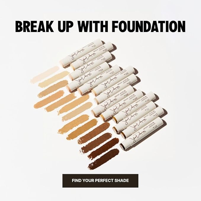 Jillian Dempsey Spot Stick Concealer | Easy Blending Matte Concealer for Blemishes & Uneven Skin Tones | Shade No. 03: Light Beige with Cool Undertones