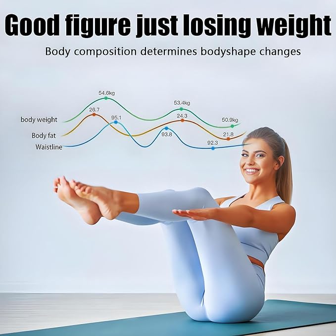 Professional Body Composition Analyzer,Body Fat Scale, Body Composition Analyzer, Body Fat Detection Equipment, Professional-Grade Analyzer, Muscle Detection and Analysis Black