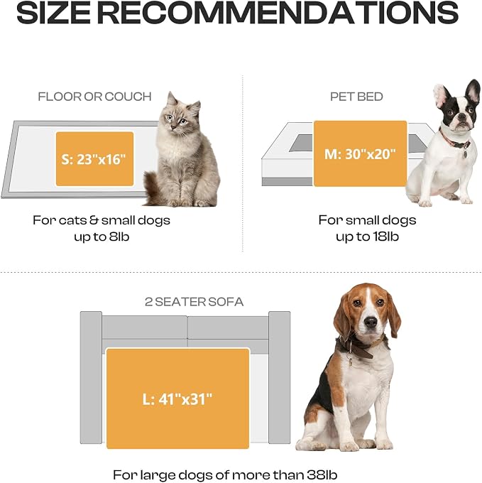 Luciphia Dog Blanket 3 Pack, Soft Cozy Fleece Throw for Puppy Cat,23"x16" | Fuzzy Flannel Small Pet Blanket Washable, Cute Paw Print for Crate Car Bed. Puppy Essential,Cat Stuff Gifts,Small