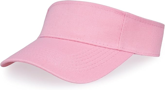 Topbuti Sports Sun Visor Hats for Women Men Adjustable Cotton Beach Baseball Tennis Golf Hat Caps UV Protection Visors