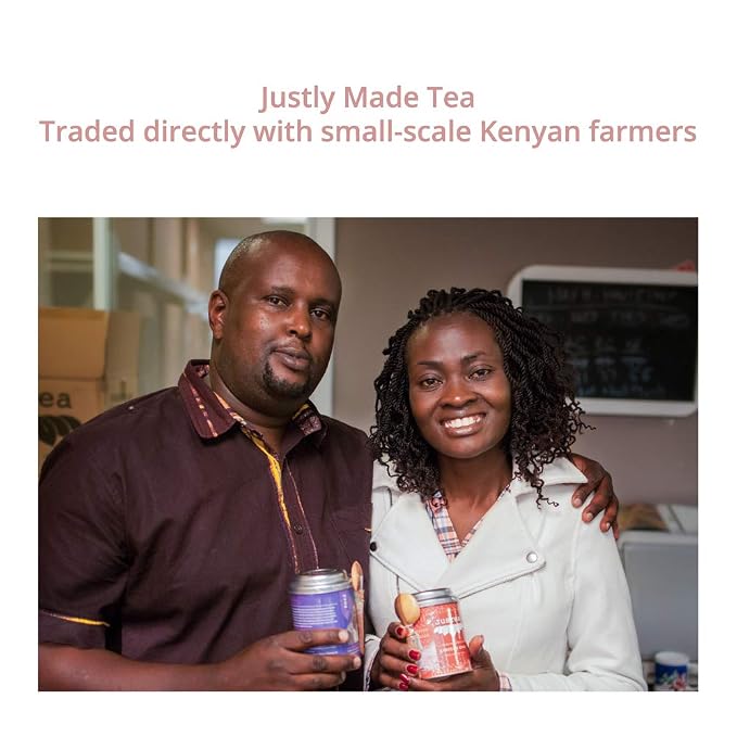 JusTea LITTLE BERRY HIBISCUS | Loose Leaf Herbal Tea | Recyclable Refill Pouch | 40+ Cups (3.2oz) | Caffeine Free | Award-Winning | Fair Trade | Non-GMO
