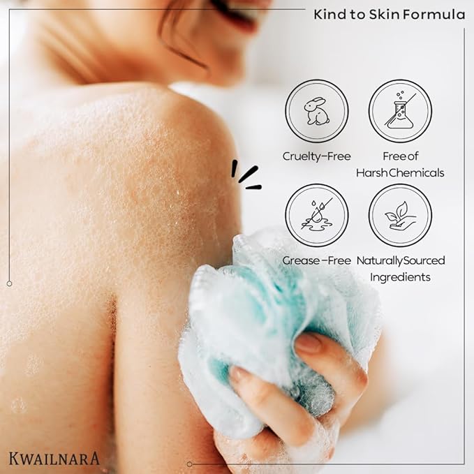Kwailnara Oat Milk Body Wash (19.75 Fl Oz) – Korean Body Cleanser for Nourished & Soothed Skin | Milk Protein, Royal Jelly & Calming Oat Extract | Paraben-Free with Gentle Bubbles