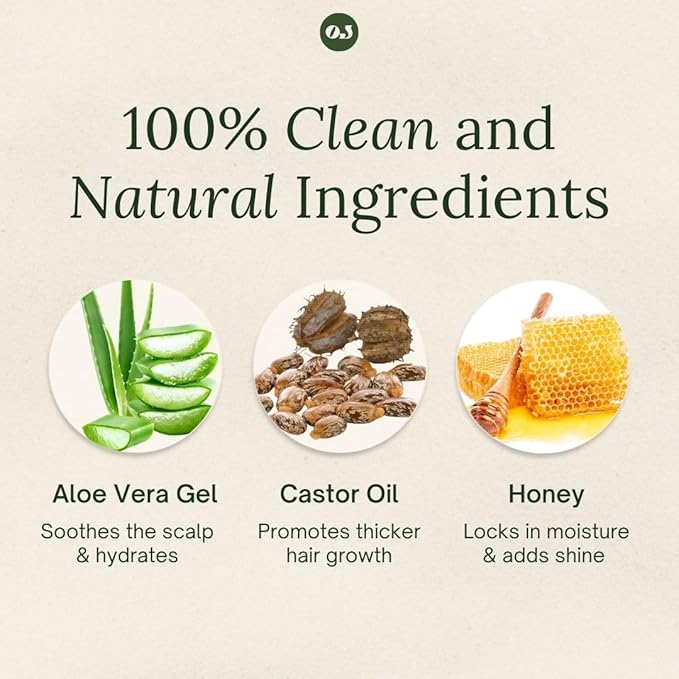 Organic Jaguar, All Natural Honeysuckle Conditioner, Sulfate Free Conditioner with Vitamin E, Castor, Argan and Almond, Honey, For Hydrating All Hair, 13.5 fl oz