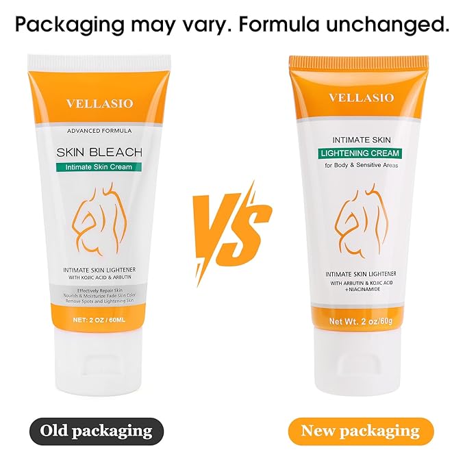 Skin Bleaching Cream, Skin Lightening for Intimate Area, Whitening Cream Underarms, Knees, Elbows, Inner Thigh, Bikini Line, Armpit, Natural Formula Dark Spot Remover