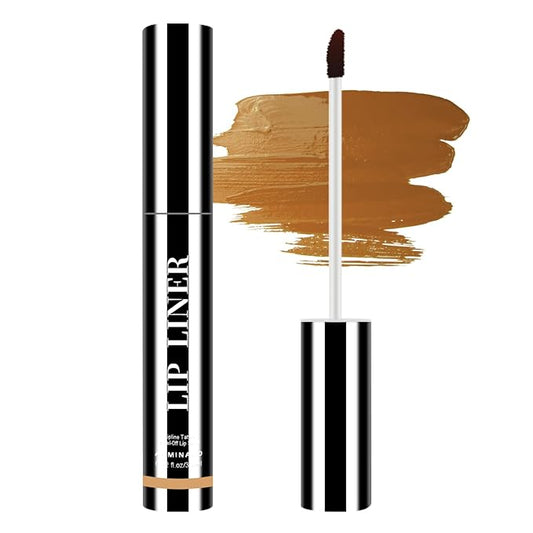 Lip Stain Peel Off - Nude Brown Lip Tint for Women & Teens | Long Lasting, Waterproof, Non-Sticky, Hydrating | Everyday Natural Peel Off Gloss for Soft Makeup Look