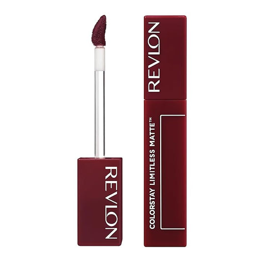 Revlon ColorStay Limitless Matte Liquid Lipstick, Vegan Formula, No-Budge, Longwear Lip Color, Long Lasting, Lightweight/Comfortable, Waterproof, 015 Hype Girl, 0.17 fl oz
