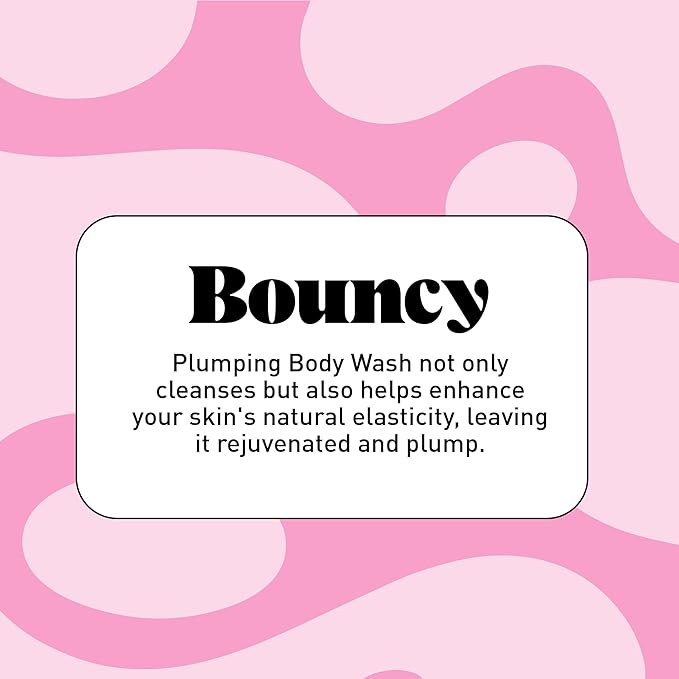 NATURE WELL Bouncy Plumping & Cleansing Body Wash, Infused With Squalane & Cacay Oil, Scented With Tuberose, Dragonfruit, Lychee & Golden Amber, 13 Fl Oz