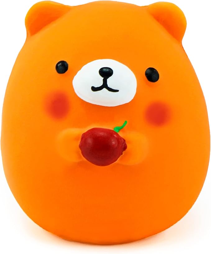CHIWAVA 4PCS 2.4" Squeak Latex Puppy Toy Funny Animal Sets for Small Dog