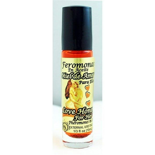 1 Piece BRYBRADAN Love Honey(HER)/Miel DE Amor ELLAS PHEROMONE Oil/ROLL-ON Bottle 1/3 OZ 10ML