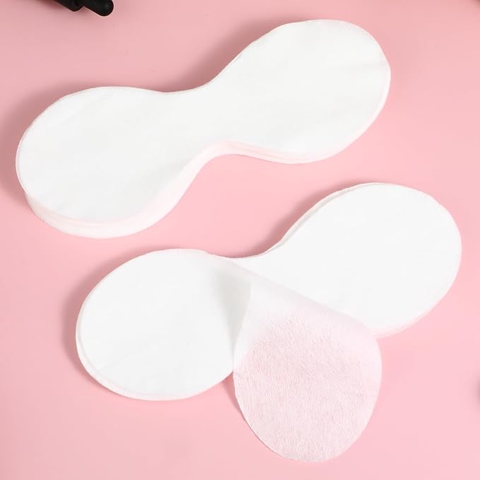 Abeillo 100 Sheets Disposable Eye Mask Non-Woven Disposable Facial Eye Covers Eyes Care Patches Paper Cosmetic Facial Skincare Spa Paper Beauty Sheets, Home Salon Beauty Tools