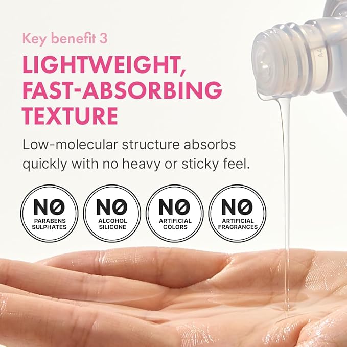 Hanskin Hyaluron Skin Essence Toner – Korean Hydrating Toner for Glass Skin | Hyaluronic Acid & Collagen | Lightweight Moisturizing Astringent for Dry, Sensitive & Dull Skin | K-Beauty (5.07 fl oz)