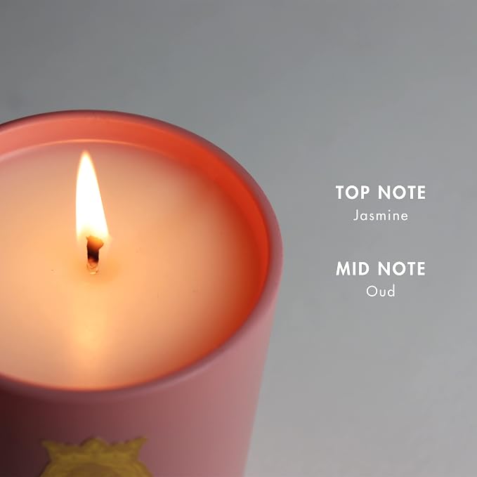 SAINT Joan of Arc Scented Candle with Prayer and Prayer Coin | Saint of Fearless Women - Soy Coconut Aromatherapy Candle with 80 Hour Burn Time, Special Edition
