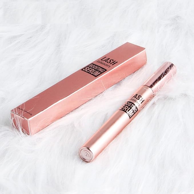 Eyelash Growth Serum With Brush Head - Safe & Gentle Lashes Care, Sheen and Nourish, Deep Repair - Creates Thick, Long, Curled Eyelashes, Natural Longer (0.123oz/3.5g)