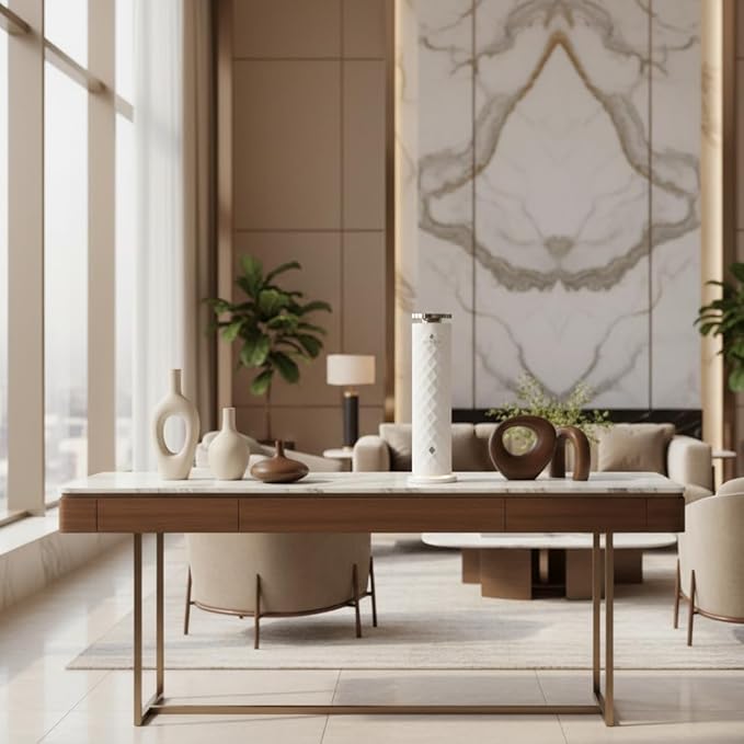 Lunar Classic 300 Smart Cold Air Diffuser,120ml Capacity, 800 Sq Ft Coverage, Ambient Light, Ultra-Quiet Operation (White)