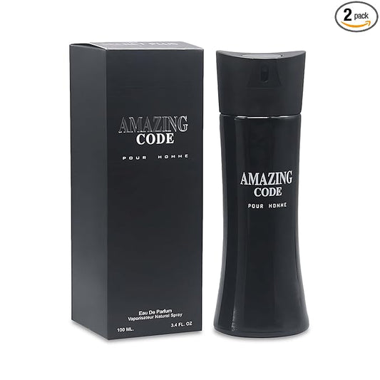 AFLUXE Amazing Code Men's Cologne,Bold Scent Eau de Toilette,3.4 Fl Oz Perfume for Men Every Day Used