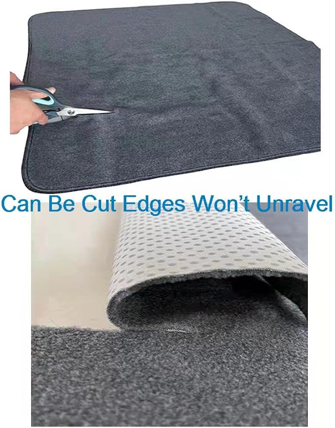 Peepeego Non-Slip Dog Pee Pad 65"x48" Washable,Waterproof for Training, Whelping