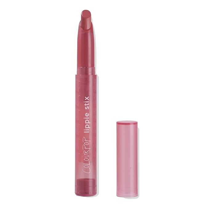 ColourPop Lippie Stix - Long-Lasting Cream Lipstick Formulated with Vitamin E & Shea Butter for All Day Moisture - Richly Pigmented Mauvey Pink Lipstick - Paraben and Sulfate Free - Felt Cute (0.4 oz)