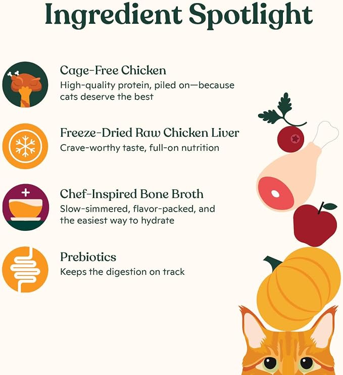 Made by Nacho Dry Cat Kibble 2lb Bag, High Protein Premium Cat Food with Freeze-Dried Pieces, Cage-Free Chicken, Duck & Quail, Limited Ingredients, Single Bag | Protein-forward dry cat food with premium ingredients and craveable texture for everyday fe...