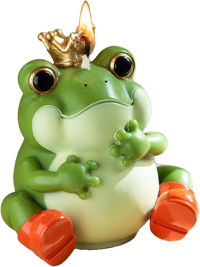 Frog Prince Aromatherapy Scented Vegetable Wax Candle