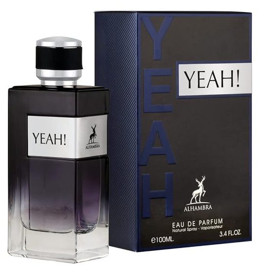 Maison Alhambra Yeah! Eau de Parfum Spray for Men, 3.4 Ounce