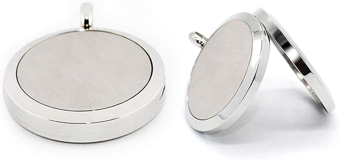 Norse Vikings Amulet Essential Oil Diffuser Necklace - Stainless Steel Locket- Best for Aromatherapy-Perfume, Fragrance, Scent Diffusers for Women