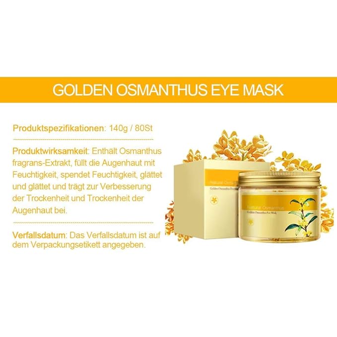 Eye , Collagen Eye . Clarifies Eye Eye Eye Masks The Eye Area And Promotes Gold For Eyes/Masks Eye Circulation (80Pcs)