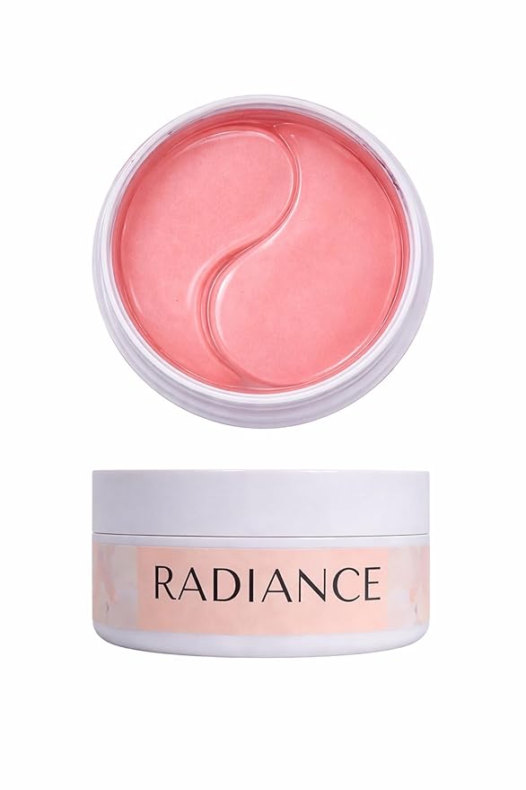 blxnk RADIANCE Under Eye Patches - 60 Hydrogel Eye Masks to Depuff, Hydrate & Brighten Dark Circles, Puffy Eyes & Bags - Asian Beauty Inspired, Cooling & Soothing with Niacinamide, Caffeine, Peptides