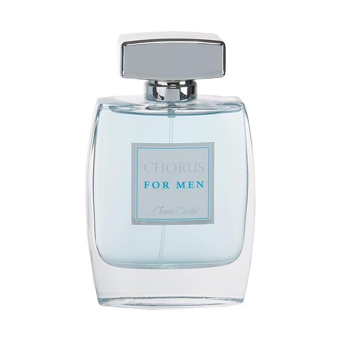 Diane Castel Chorus - Cologne for Men - Mens Cologne with Bergamot, Mandarin, and Green Apple Top Notes - Fresh Fragrance - Long Lasting - 3.3 oz