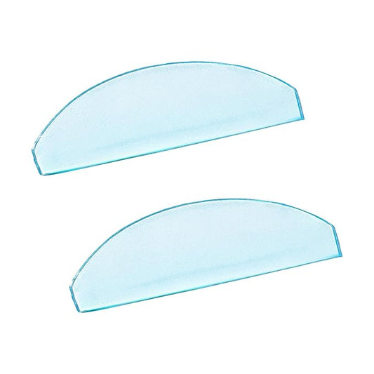 Libeauty 1mm Ultra Thin Flat Lash Lift Shields, Korean Lash Lift Pads for Step 1 Softening Only, Self Adhesive Glueless Silicone Lash Rods with Storage Case, Professional & DIY Supplies, Blue