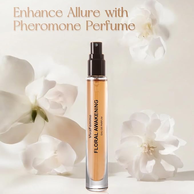 Pheromones Perfumes for Women, Floral Perfume, Long Lasting Eau De Parfum, Attract Men with Our Premium Cologne Perfume, 0.34 fl.oz Travel Size Perfumes Spray