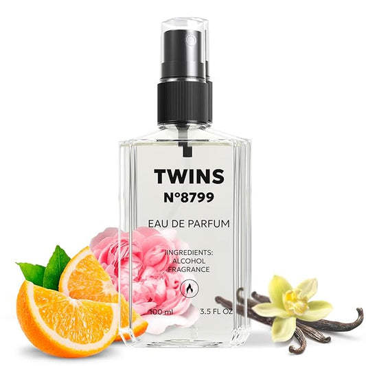 TWINS No.8799 | Perfume for Women Eau de Parfum | No.8799 | 3.4 Fl Oz / 100 ml