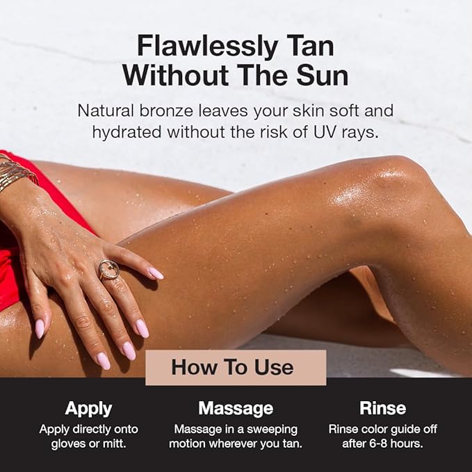 Fake Bake Original Self-Tanning Lotion – Lasting, Natural-Looking Sunless Tanner for All Skin Tones – Streak-Free, Buildable Color for Women & Men – 6 oz