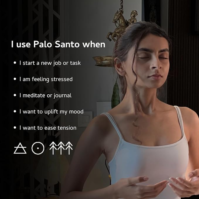 Palo Santo & Lavender Essential Oil Roll-On by Aromafume | 1 x 10ml / 0.33 fl oz | Aromatherapy Oils | Natural Roll On Perfume | Spiritual Meditation Accessories