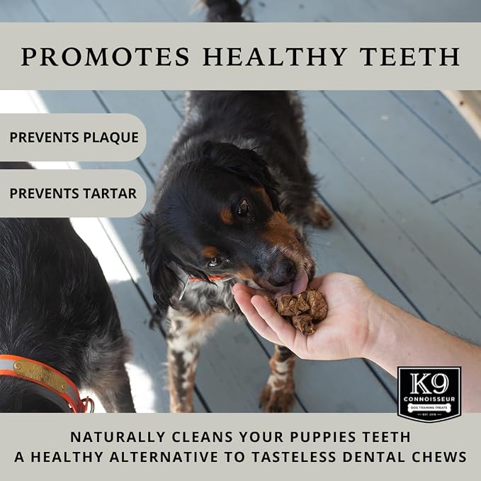 K9 Connoisseur Beef Lung Dog Treats - USA Made Single Ingredient Dog Treat (Pack of 2)