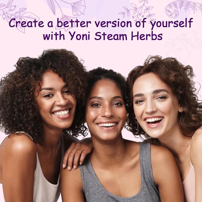 Hiherbs Yoni Steaming Herbs, Pack of 2 for Women Cleansing and Detox at Home, Organic Yoni Steam Herbs for pH Balance 12 Bags