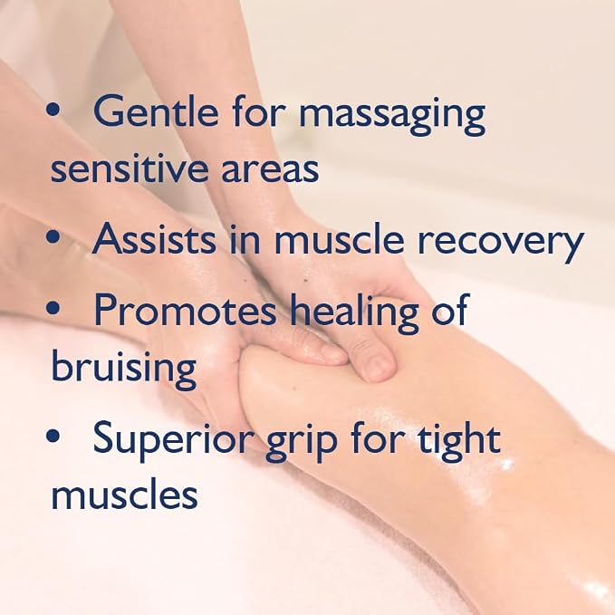 Hydro 2 Oil Massage Cream Arnica 3.4 fl oz - Water Dispersible Formula with Nourishing Ingredients for a Relaxing and Soothing Massage