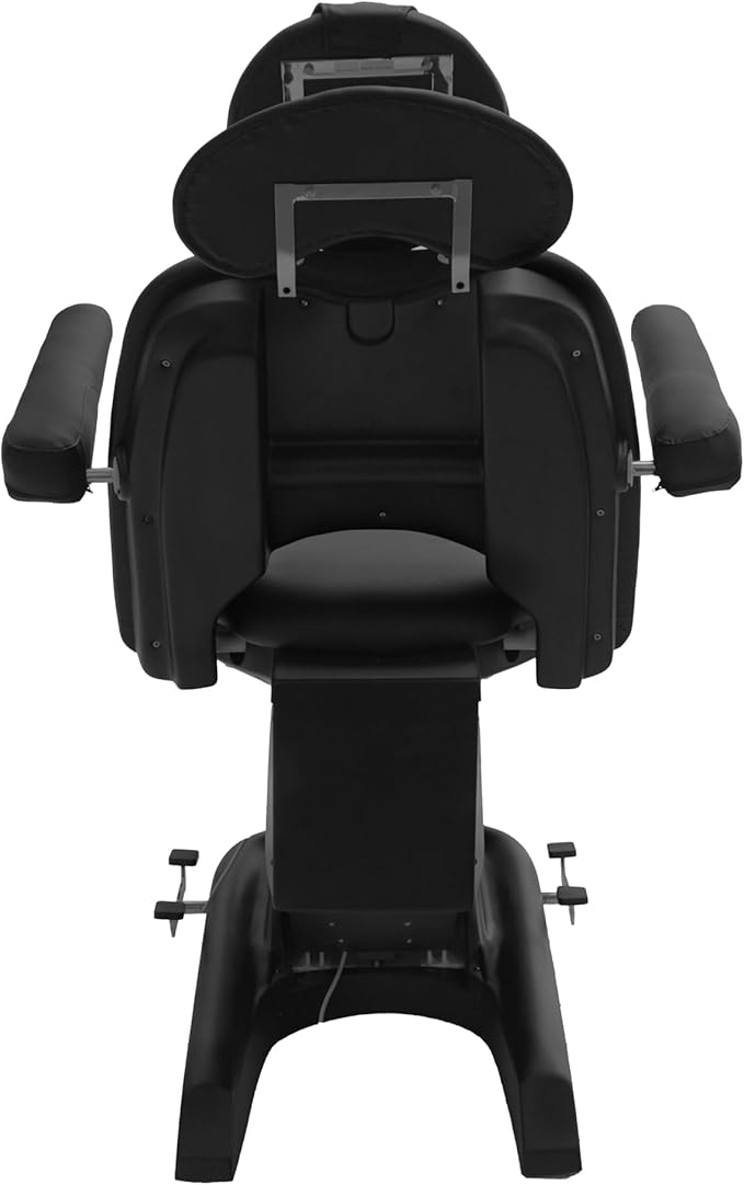 SKINACT Monet 4 Motor Electric Facial Chair, Facial Massage Bed (Table, Chair) Black