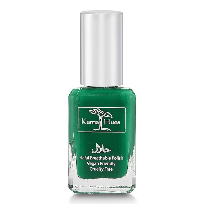 Karma Naturals Certified Halal Nail Polish - Breathable & Water Permeable, Wudu Friendly (Nabila)