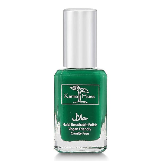 Karma Naturals Certified Halal Nail Polish - Breathable & Water Permeable, Wudu Friendly (Nabila)