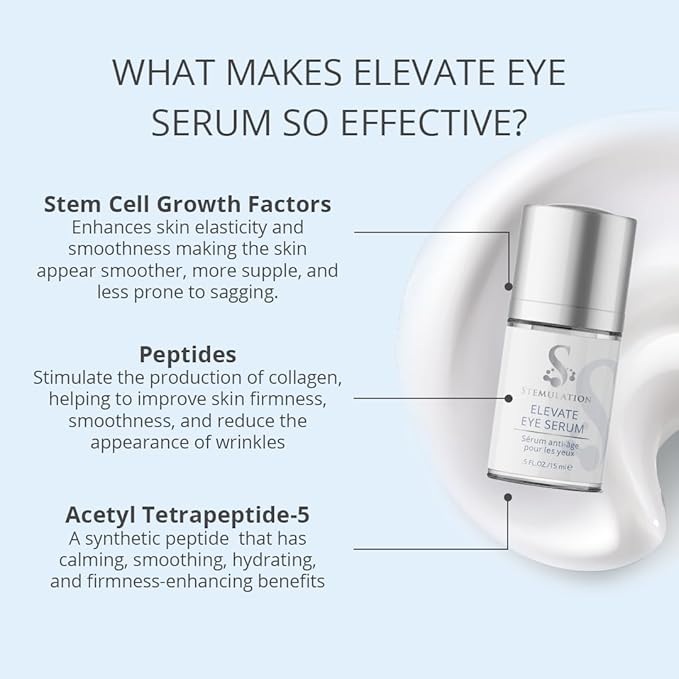 Stemulation Elevate Eye Creme - With Age Defying Growth Factors Formulated To Address The Appearance Of Fine Lines And Wrinkles