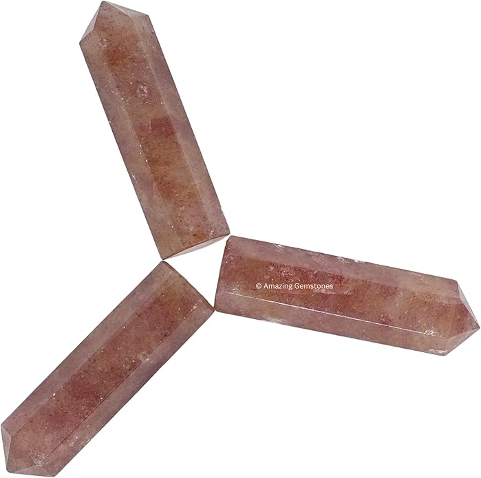 Amazing Gemstone Crystal Points Bulk Healing Crystals & Stones - Premium Single Terminated Healing Wand Point Bulk Crystals for Crafts, Crystal Grid, DIY Work